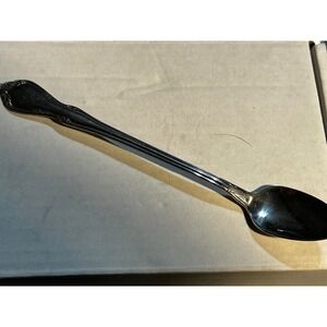 Oneida Toddletime Feeding Spoon Silver Floral Stainless Steel Vintage Flatware